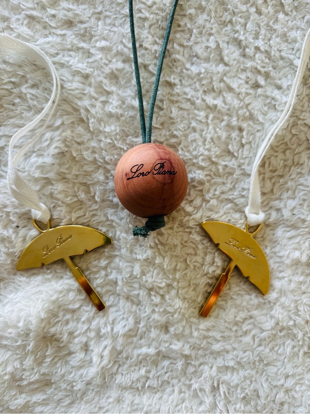 Loro Piana Charms, all three bundled together